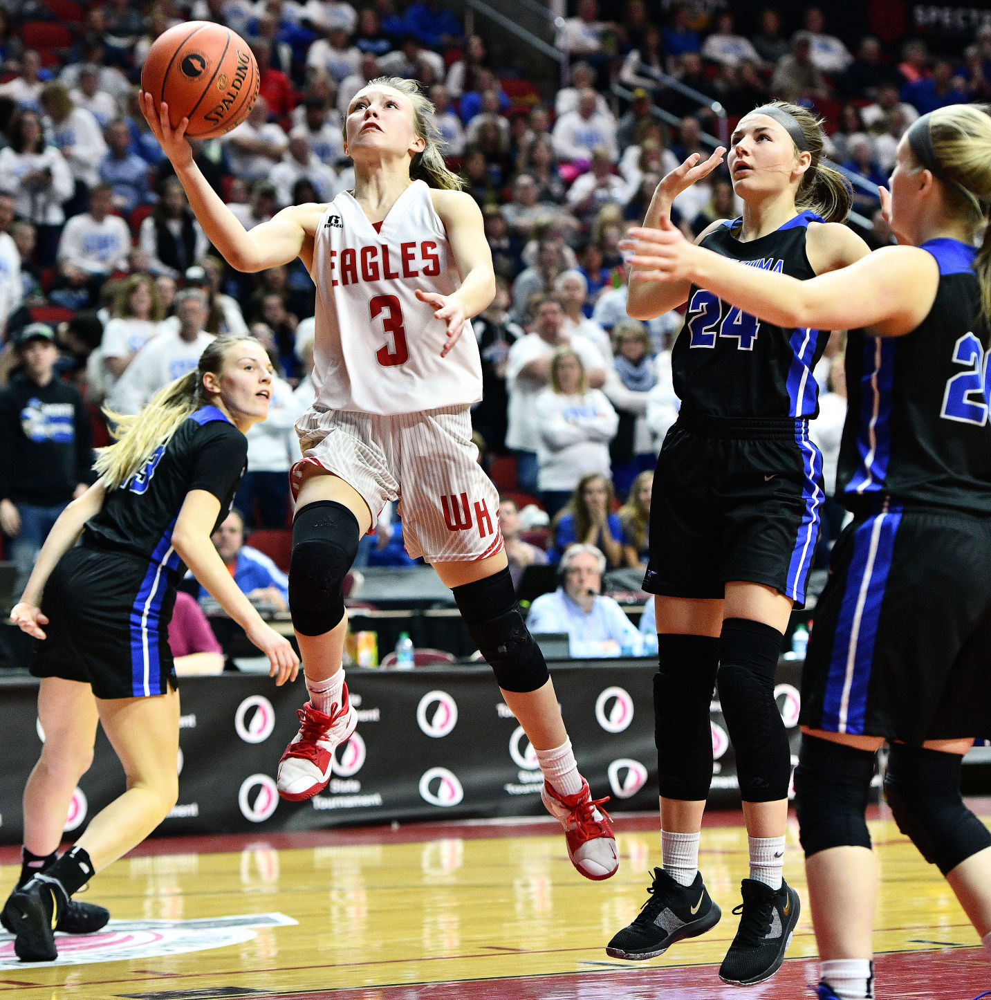 West Hancock vs Montezuma girls state basketball